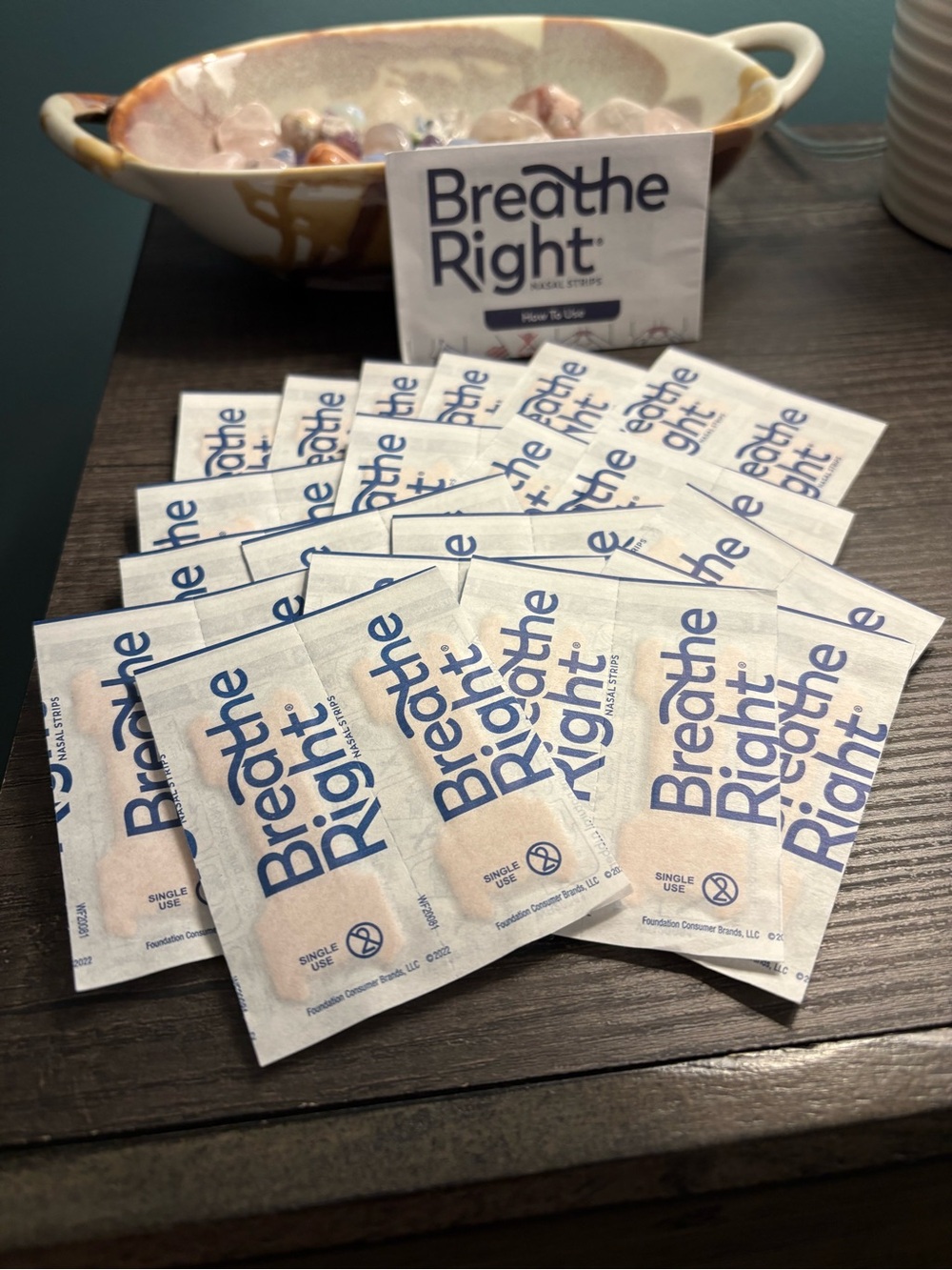 Nasal Strips — Pack of Single-Use Strips — White